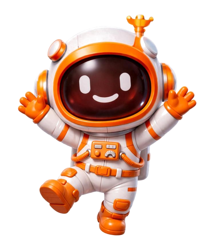 LunarXLabs astronaut mascot